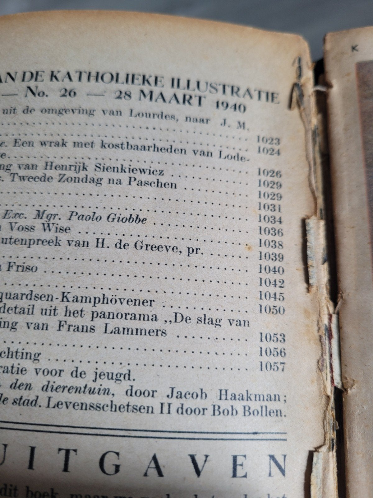 Katholieke Illustratie okt 1939-mrt 1940 - Compleet Jaarboek, Ophalen, Gelezen, Overige typen