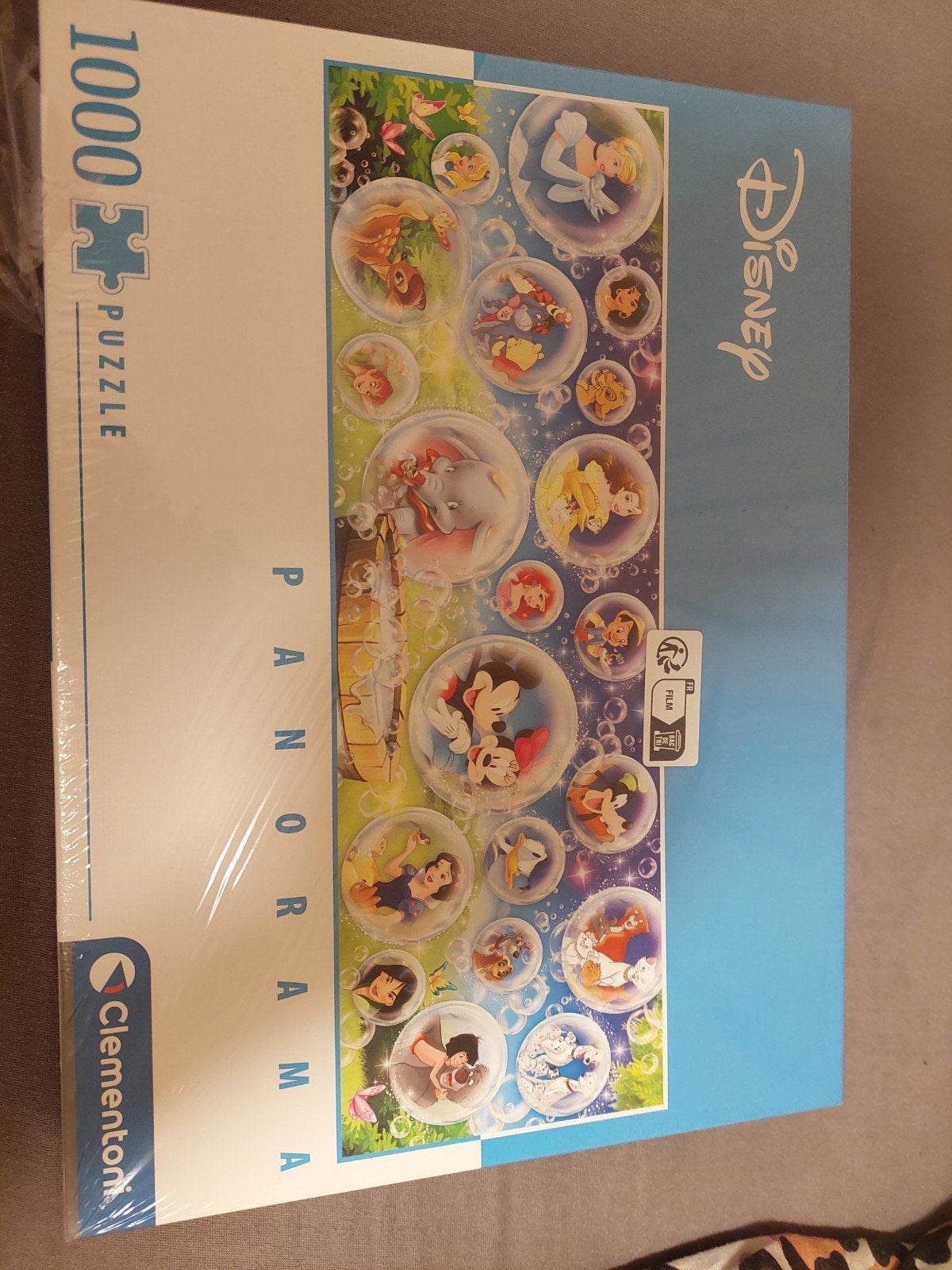 Clementoni Disney Panorama Legpuzzel 1000 Stukjes, Ophalen of Verzenden, 500 t/m 1500 stukjes, Nieuw, Legpuzzel