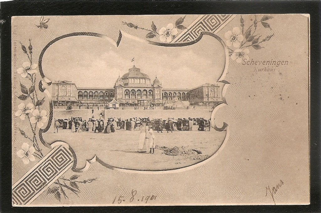 Scheveningen, Kurhaus, Ophalen of Verzenden, Voor 1920, Gelopen, Zuid-Holland