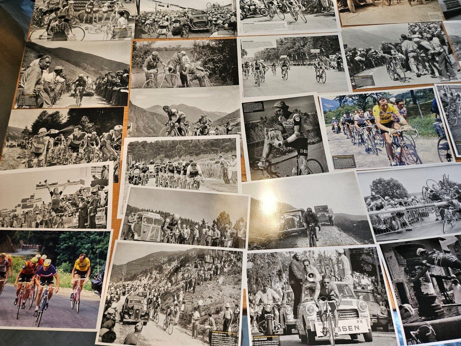 Tour de France Fotokaarten, Ophalen of Verzenden, Zo goed als nieuw