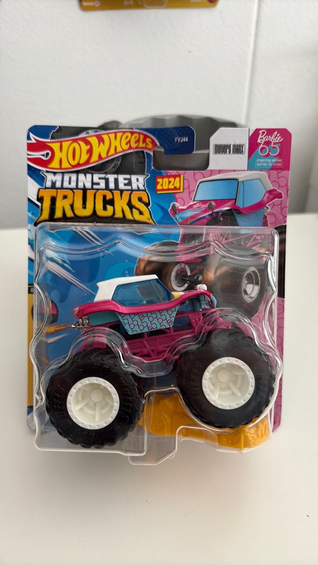 Hot Wheels Myers Manx Barbie Monster Truck 1/64, Ophalen of Verzenden, Nieuw, Auto