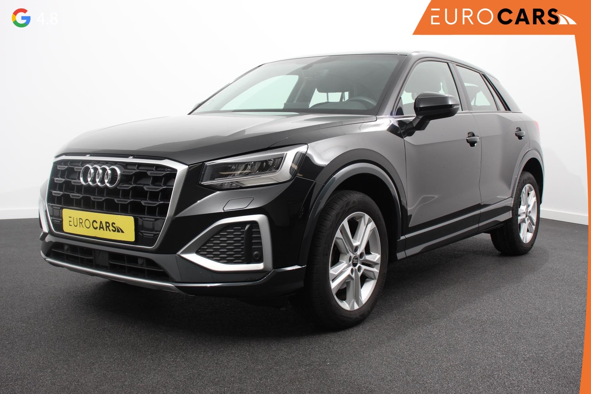 Audi Q2 35 TFSI Automaat Sport Prestige Plus Navigatie Apple, Stof, 4 cilinders, 150 pk, Zwart