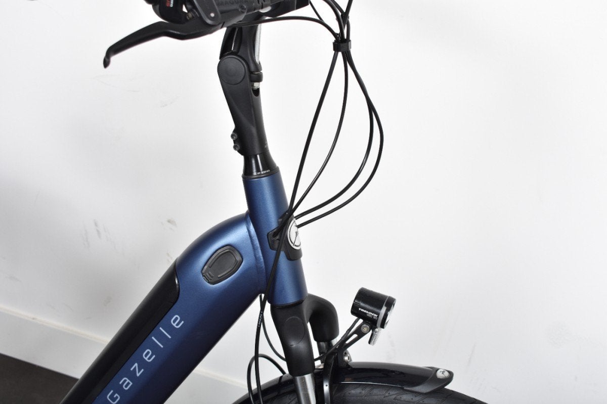 GAZELLE Grenoble C7+ HMB Dames Saturn Blue Mat 57cm, Fietsen en Brommers, Ophalen, Gebruikt, -, -