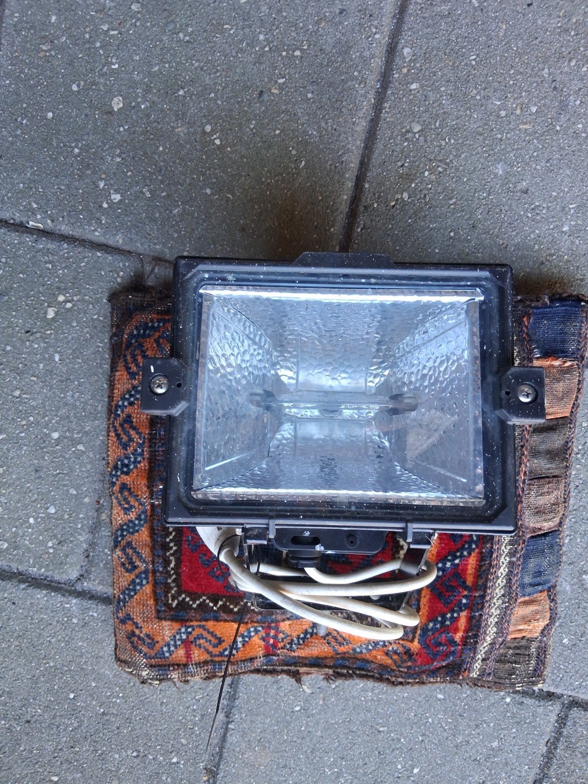 Buitenlamp / Schijnwerper - Spider 511-80, Ophalen, Gebruikt, 50 tot 200 watt, Armatuur