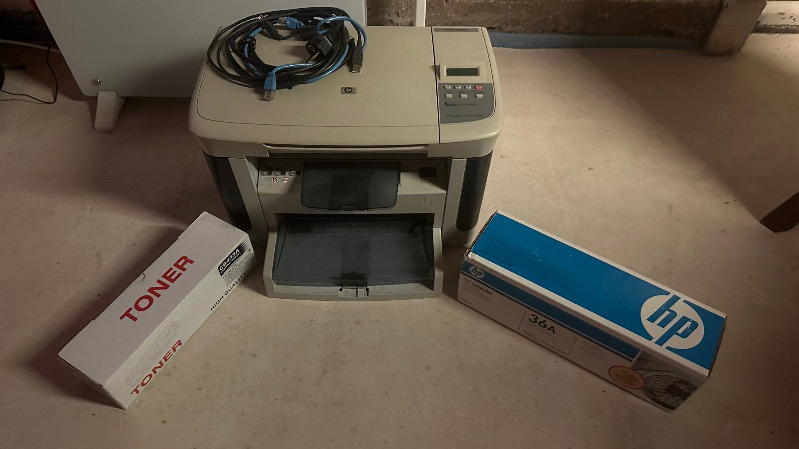 HP LaserJet M1120 MFP All-in-One Printer met Toners, Ophalen, Gebruikt, Kopieren, All-in-one