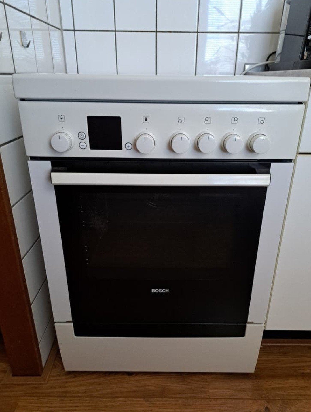 Bosch HSV74420N Vrijstaand Gasfornuis met Oven, Witgoed en Apparatuur, Ophalen, Gebruikt, 60 cm of meer, 4 kookzones