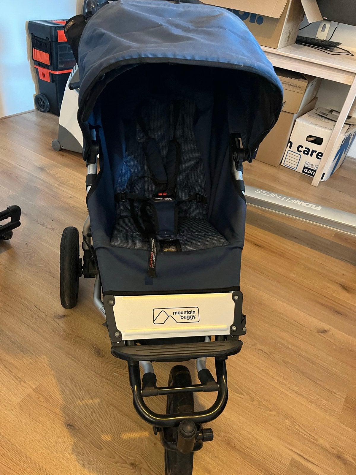 Mountain Buggy kinderwagen - hardloopbuggy, Gebruikt, Luchtbanden, Ophalen, Kinderwagen