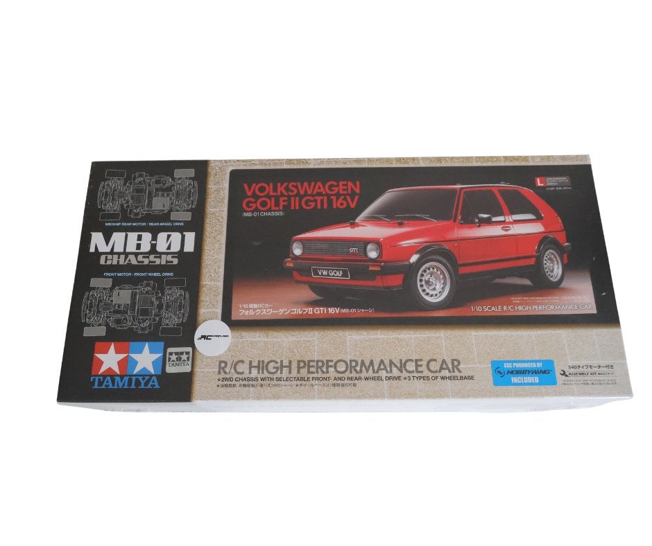 Tamiya 58748 1/10 R/C Volkswagen Golf II GTI 16V – MB-01