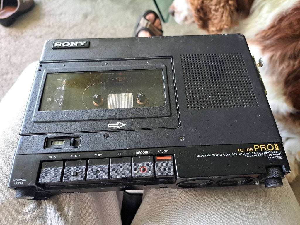 Sony tc d5 pro2, Audio, Tv en Foto, Cassettedecks, Ophalen, Enkel, Overige merken, Tape counter