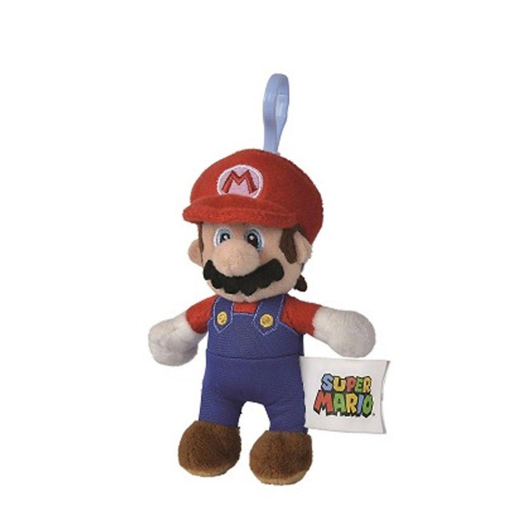 Super Mario: Pluche Sleutelhanger: Mario, ., Overige typen, Nieuw, Ophalen of Verzenden