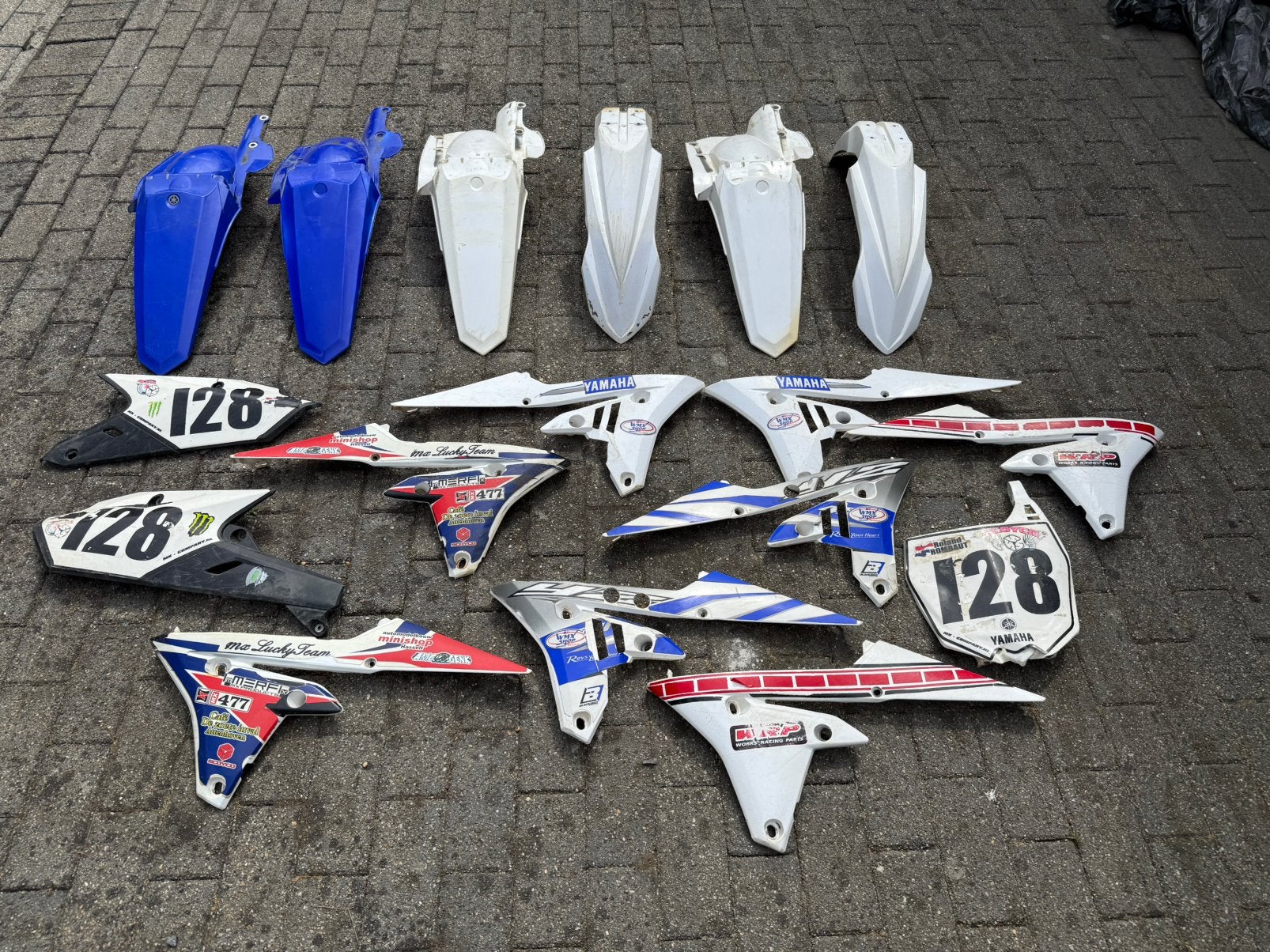 Yz250f kappensets, Motoren, Ophalen