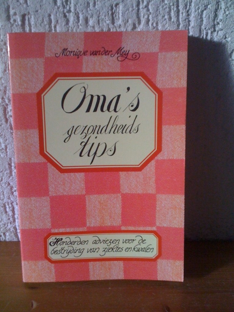 Oma's gezondheids tips, Boeken, Ophalen of Verzenden, Gelezen, Gezondheid en Conditie