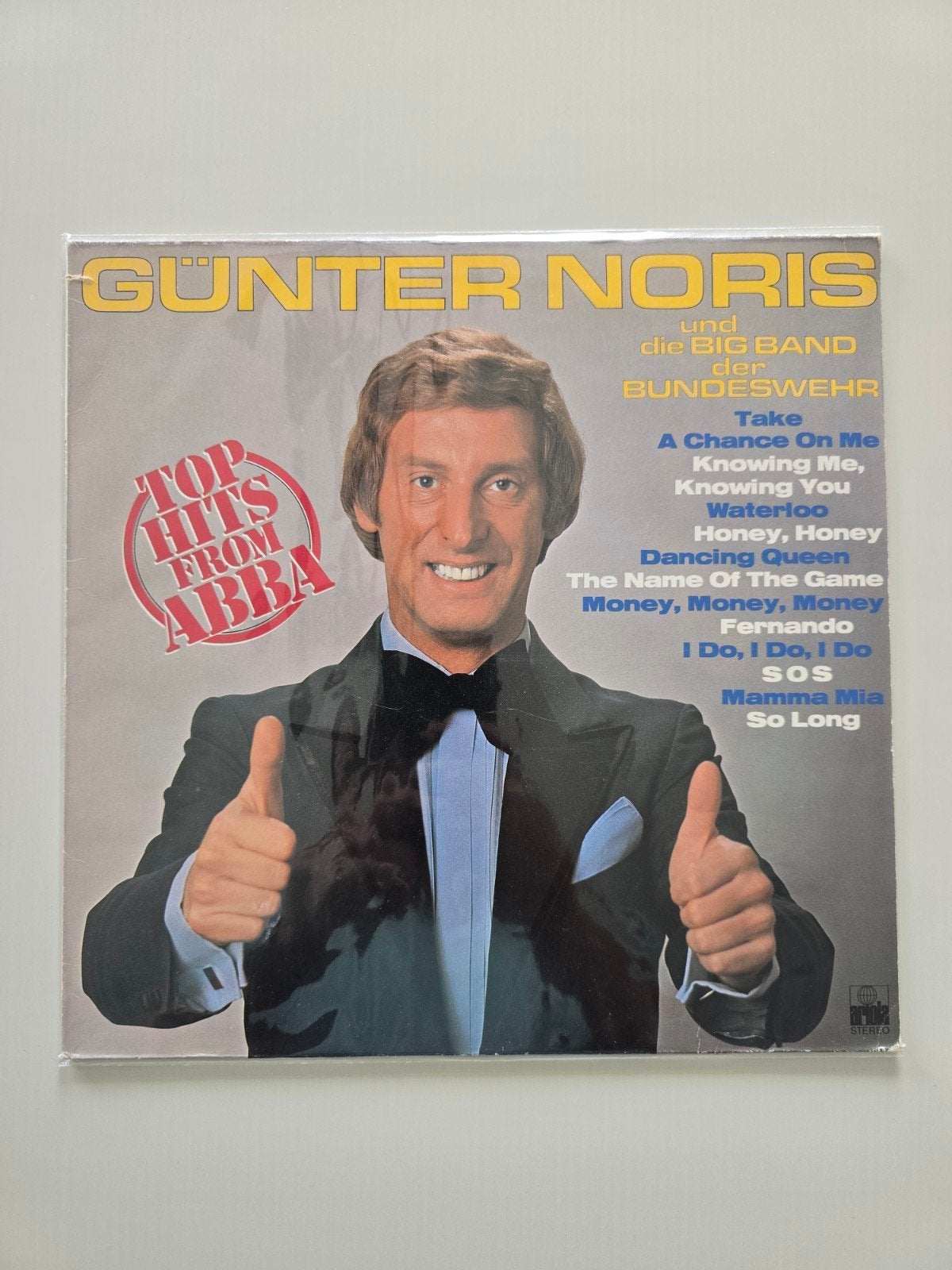 Günter Noris - Top hits from Abba, LP, Complilatie, Gebruikt, Ophalen of Verzenden