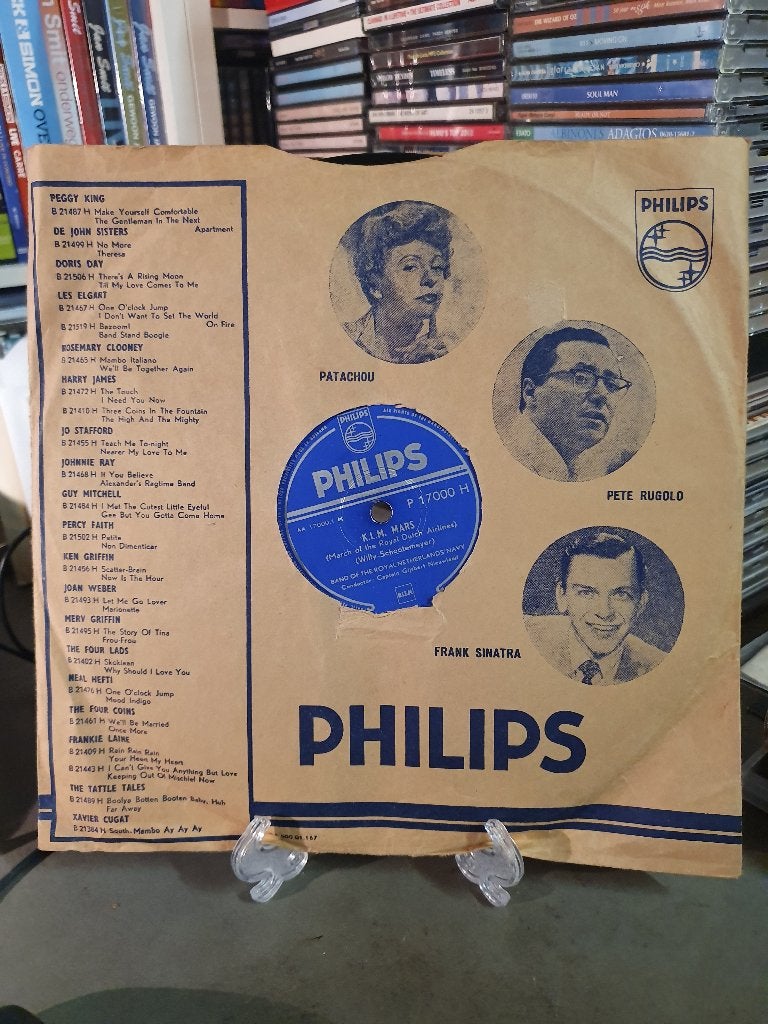 Band Of The Royal Netherlands Navy – K.L.M. Mars 78 toeren, Ophalen, Gebruikt, Overige formaten