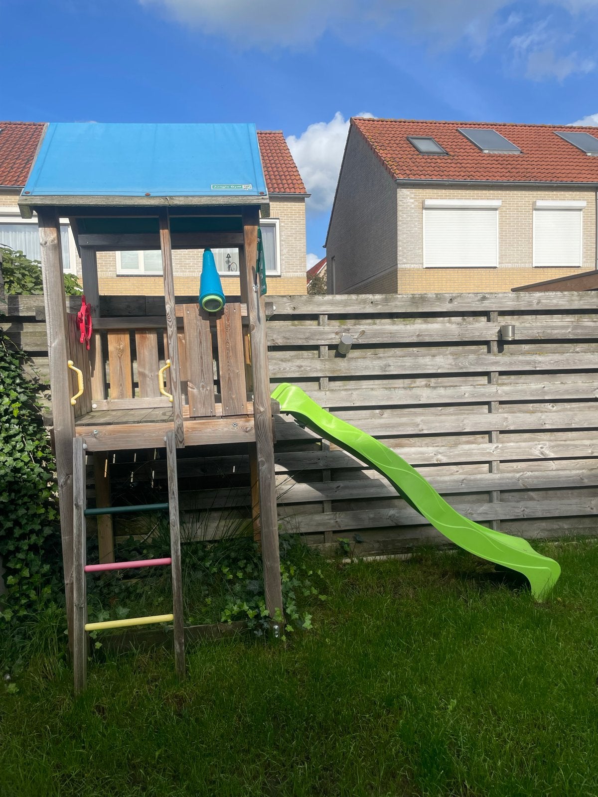 Jungle Gym Speeltoestel met Glijbaan en Klimrek, Kinderen en Baby's, Ophalen, Gebruikt, Glijbaan