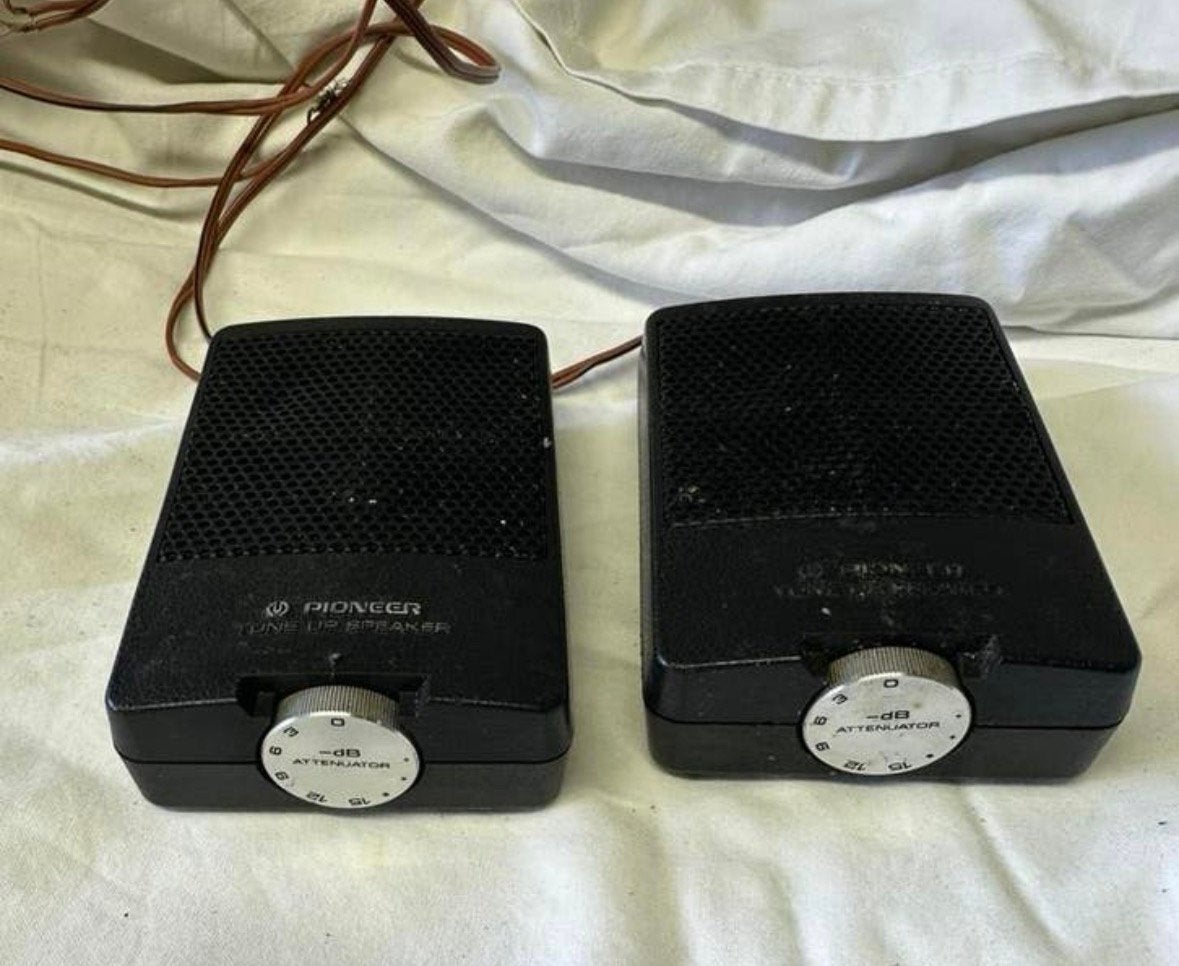 Setje vintage Pioneer TS-20 Auto Speakers, Auto diversen, Ophalen of Verzenden, Gebruikt