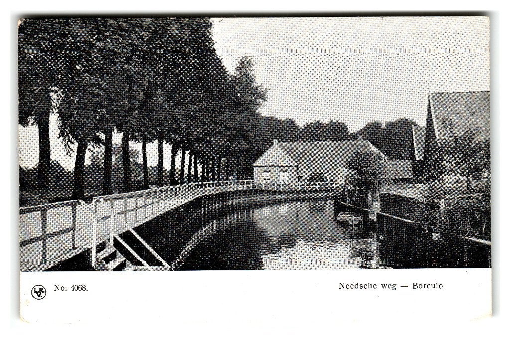 Borculo, Needsche weg, Verzamelen, Ansichtkaarten | Nederland, Gelopen, Gelderland, Voor 1920, Verzenden