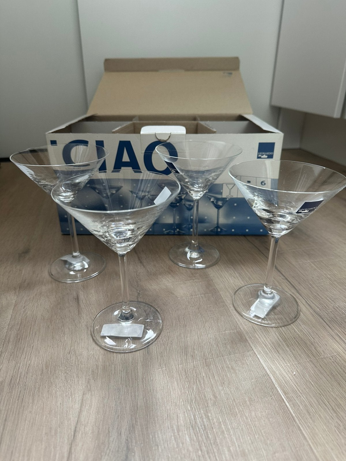 Cocktail glazen, Ophalen, Nieuw