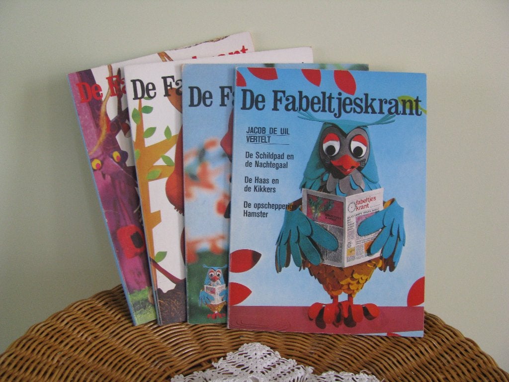 Fabeltjeskrant * 4 x boek * van TOEN * jaren '60-'70 *, Ophalen of Verzenden
