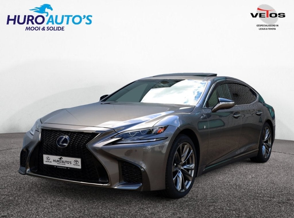 Lexus LS 500h AWD F Sport Line (bj 2018, automaat), Auto's, Gebruikt, 2325 kg, Vierwielaandrijving, Hybride Elektrisch/Benzine