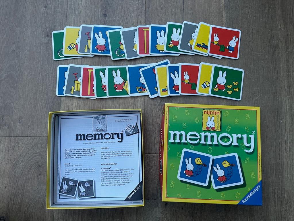 Nijntje Memory - Zo goed als nieuw, Ophalen of Verzenden, Zo goed als nieuw