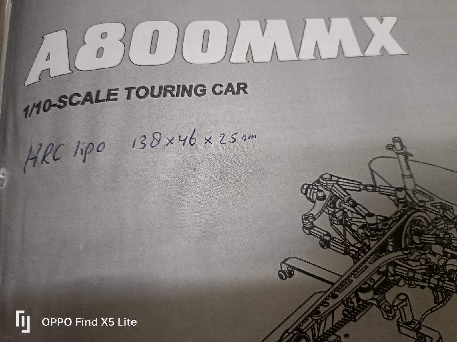 Awesomatix A800MMX 1/10 Toerwagen RC Auto, Overige merken, Auto, 1:32 tot 1:50, Ophalen of Verzenden