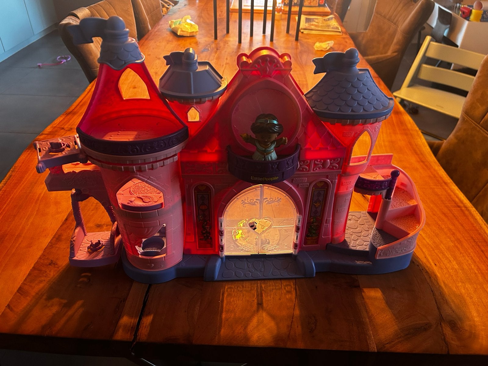 Fisher Price Little People prinsessenkasteel, Ophalen of Verzenden, Gebruikt, Jongen of Meisje