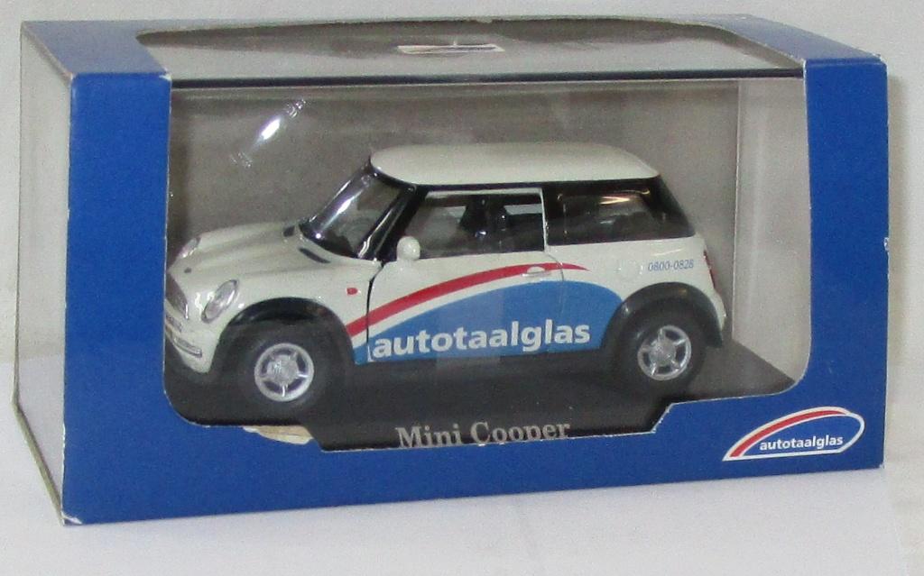 Welly New Mini Autotaalglas, Hobby en Vrije tijd, Modelauto's | 1:43, Ophalen of Verzenden, Nieuw, Auto, Overige merken