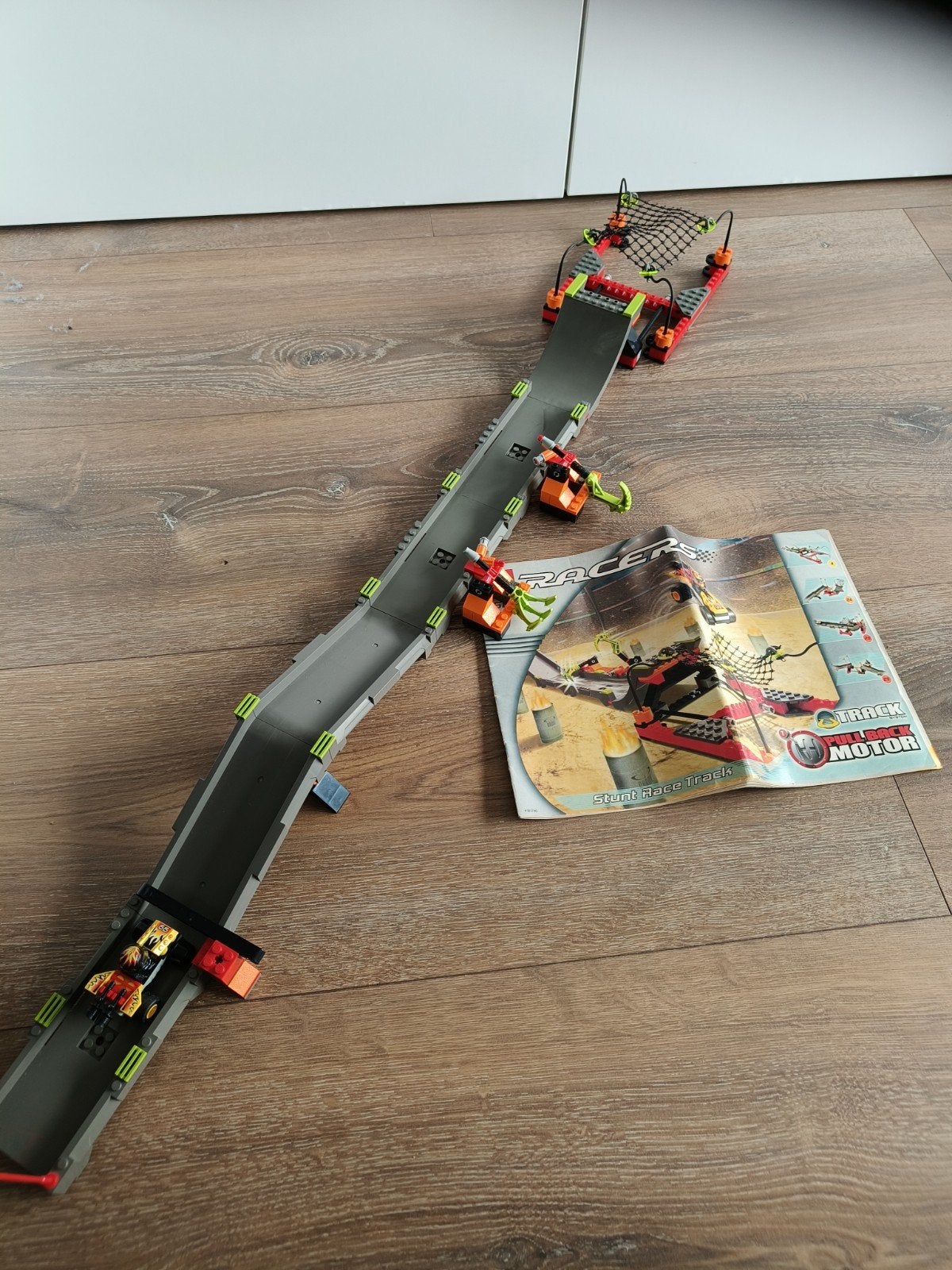 Lego 4586 racers racebaan auto, Ophalen, Zo goed als nieuw