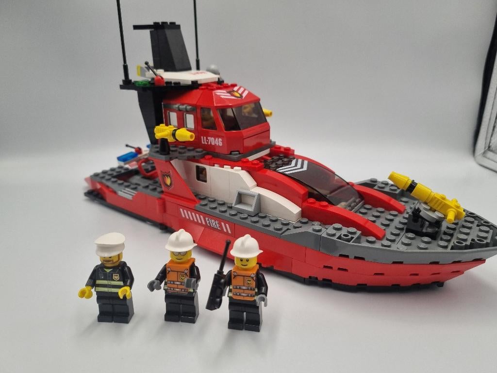 Lego City 7046 Fire Command Craft, City, Lego, Ophalen of Verzenden, Zo goed als nieuw