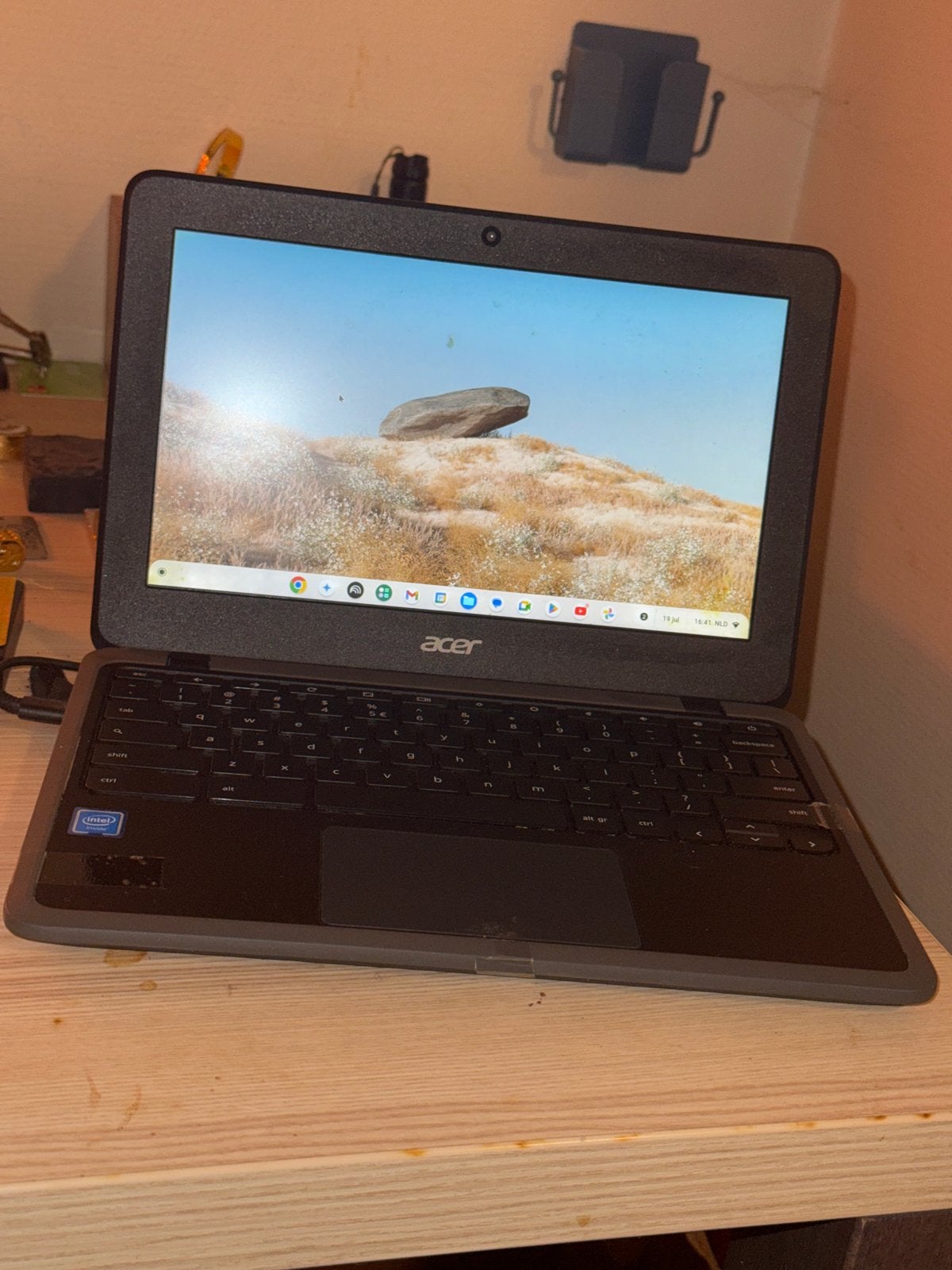 Acer Chromebook C733-C6DF !!geliefd ruilen!! Compact en Snel, Qwerty, Ophalen of Verzenden, 32 GB of minder, 11 inch