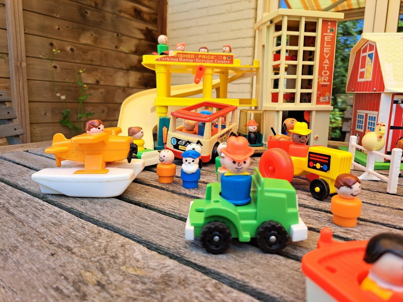 Grote Fisher-Price Little People Speelset Vintage, Kinderen en Baby's, Speelgoed | Fisher-Price, Ophalen, Gebruikt, Speelset