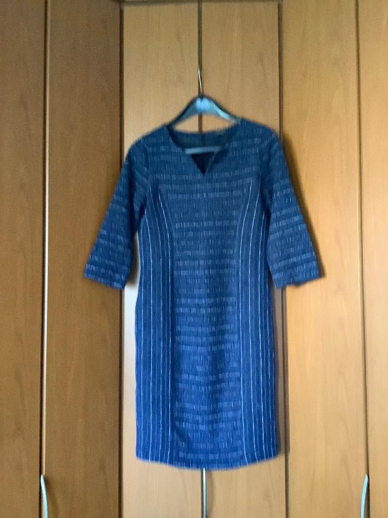 Super leuke blauwe jurk van CAVALLARO Napoli, M., Kleding | Dames, Maat 38/40 (M), Blauw, Ophalen of Verzenden, Gedragen