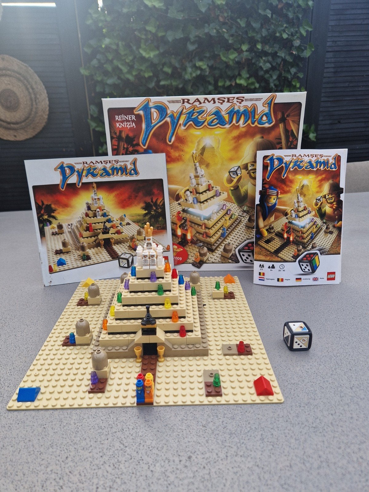 LEGO Ramses Pyramid Bordspel 100% compleet, Drie of vier spelers, Ophalen of Verzenden, Zo goed als nieuw, LEGO