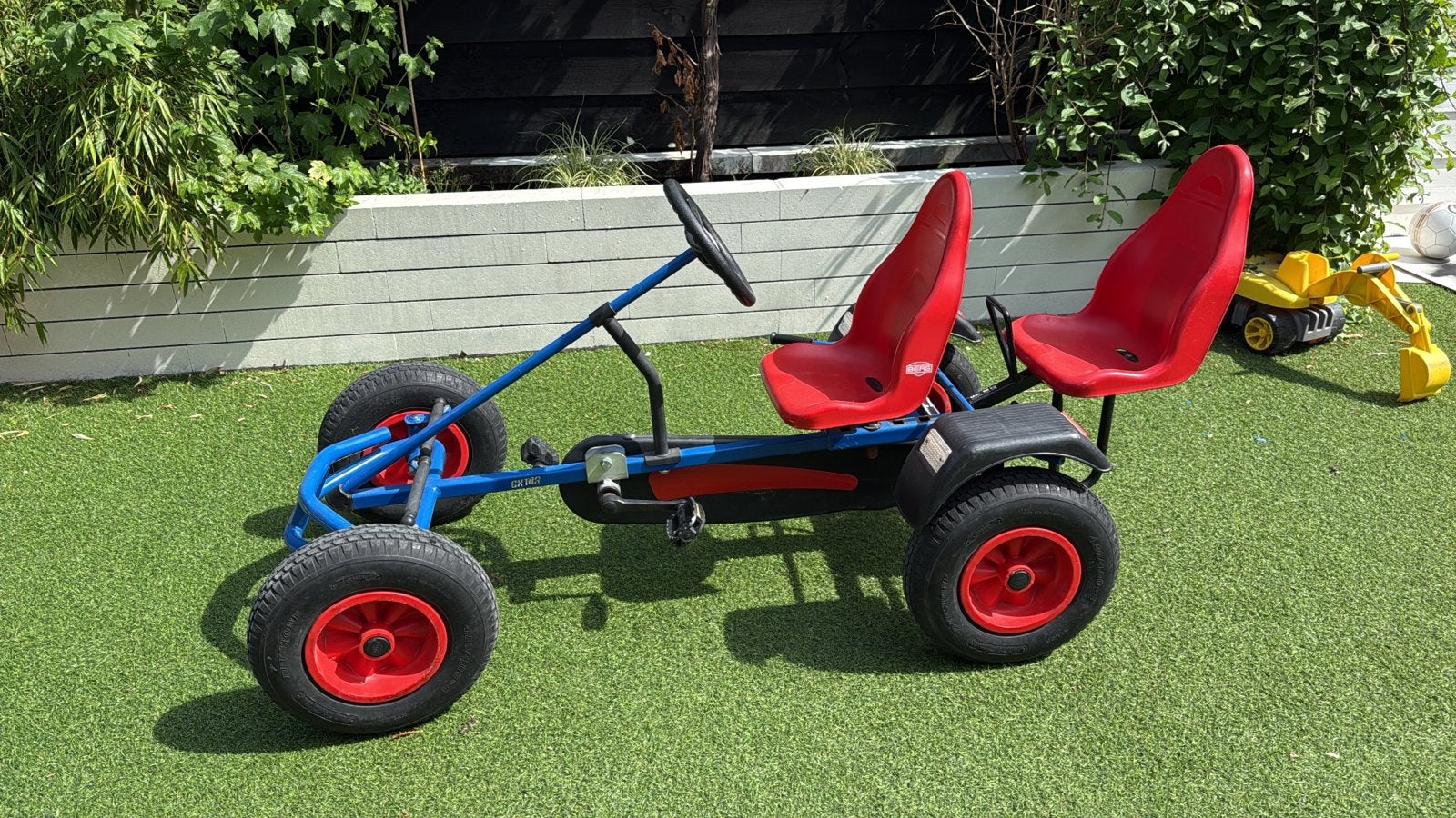 Berg skelter met duozit - blauw/rood, Ophalen of Verzenden, Gebruikt, Berg, Duozit