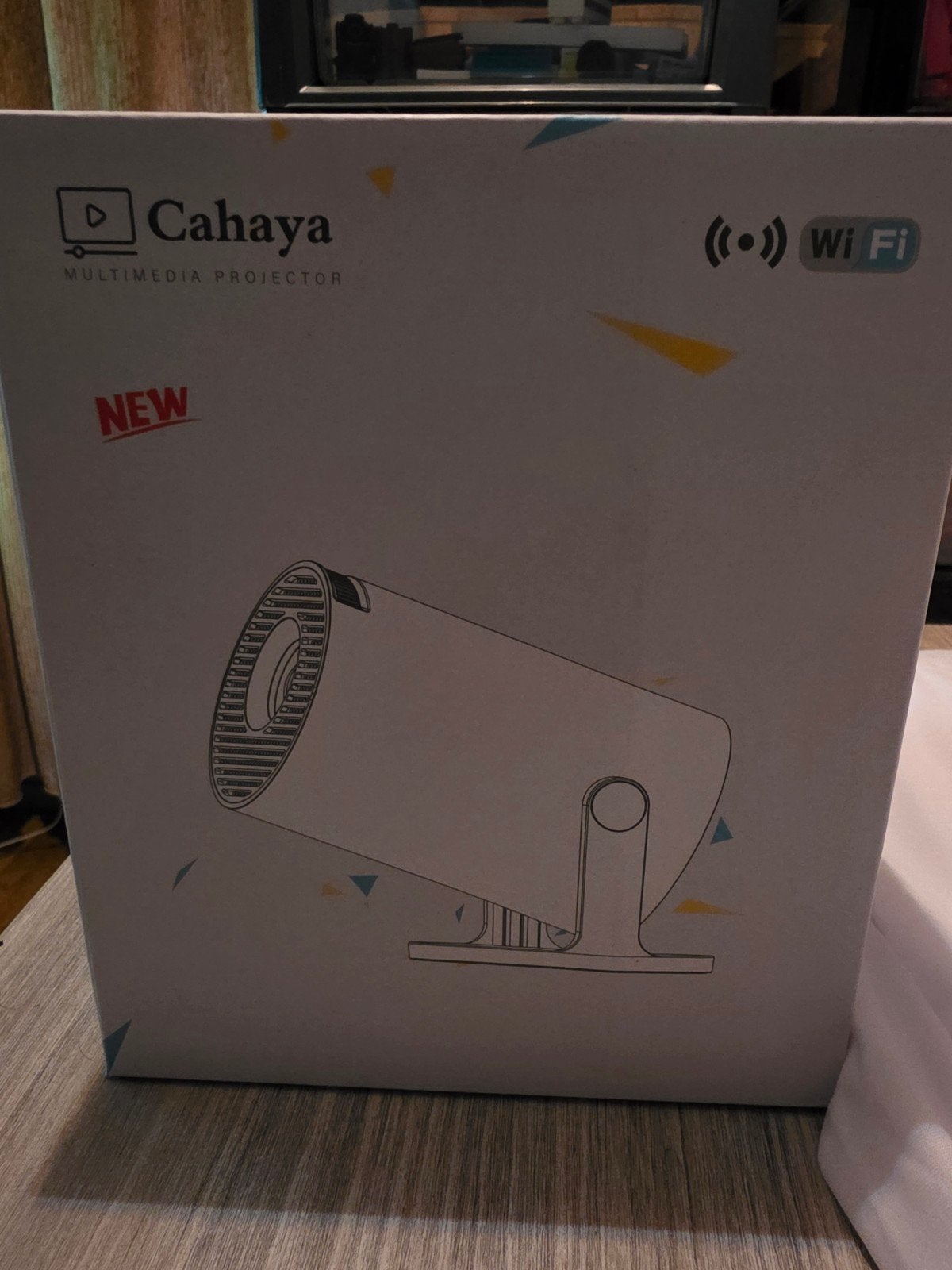 projector met android 11, Ophalen of Verzenden, Nieuw, LED
