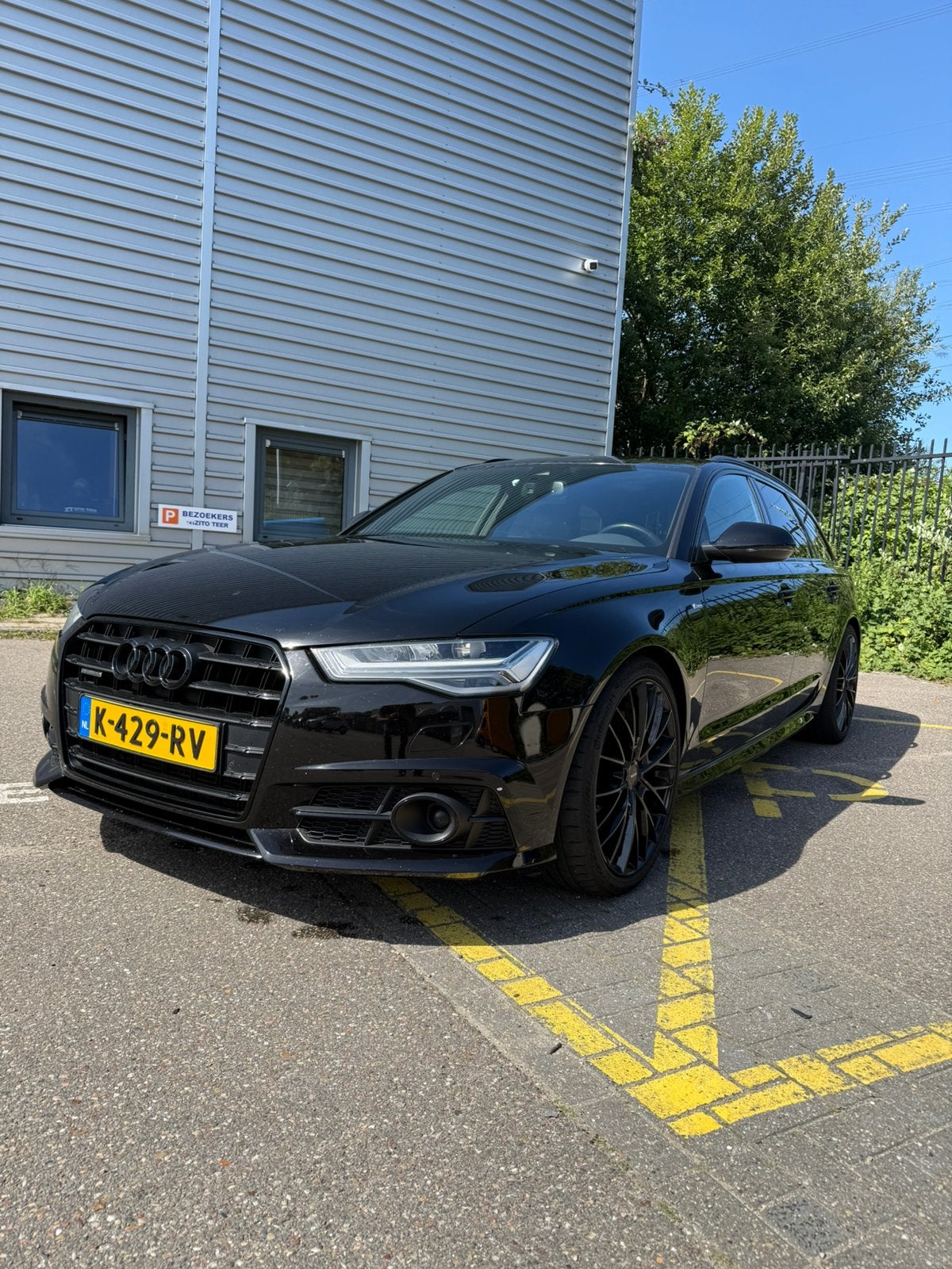 Audi A6 2.0 Tfsi 185KW Avant Quattro AUT 2017 Zwart, Auto's, Audi, 1984 cc, Zwart, 14 km/l, Stationwagon