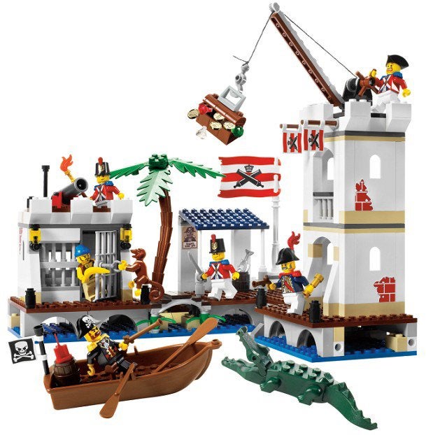 Lego pirates 6242 100% compleet, Kinderen en Baby's, Speelgoed | Duplo en Lego, Ophalen of Verzenden, Zo goed als nieuw