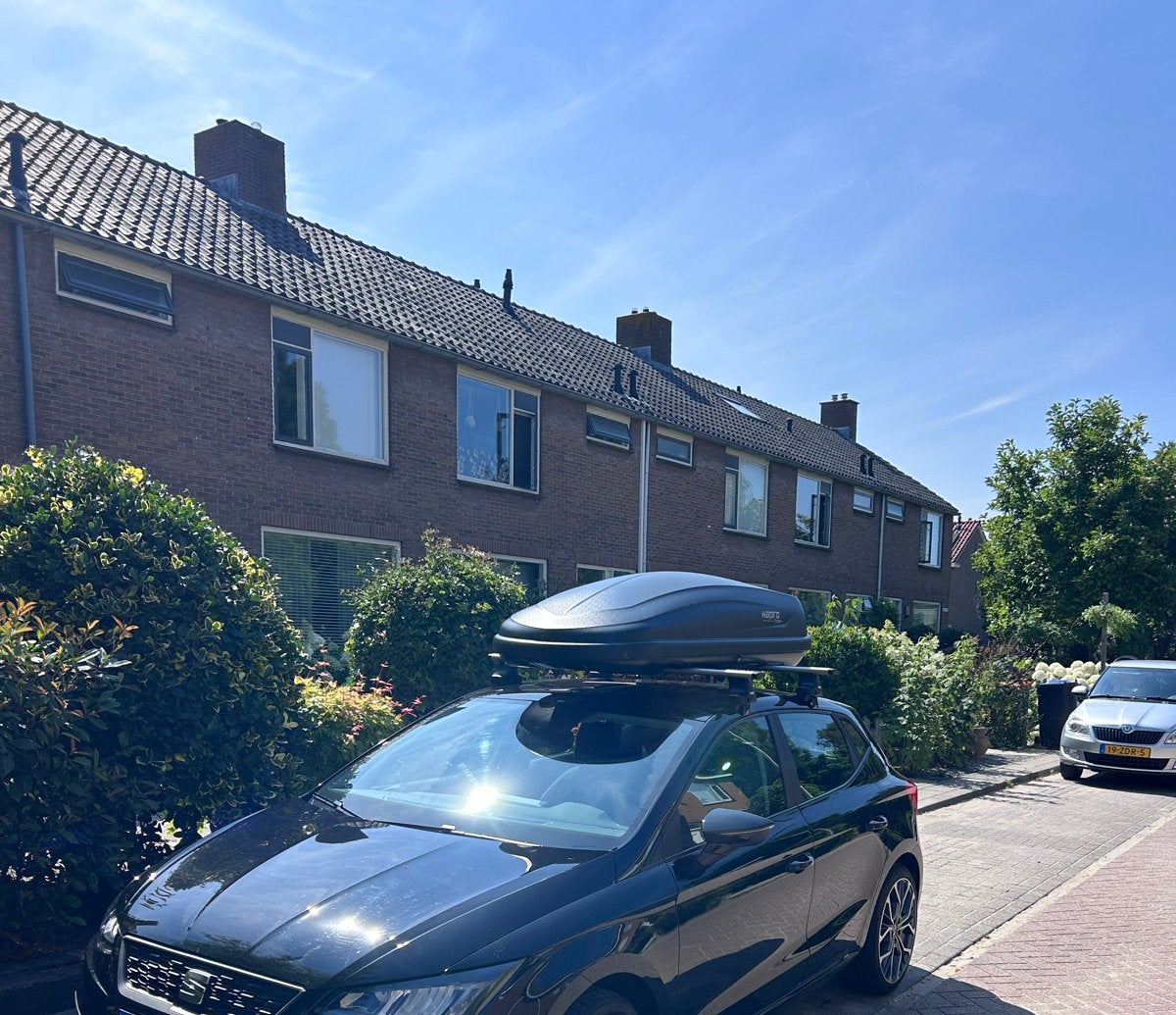 Hapro Traxer dakkoffer te huur (incl/excl Thule dragers), Ophalen, Zo goed als nieuw