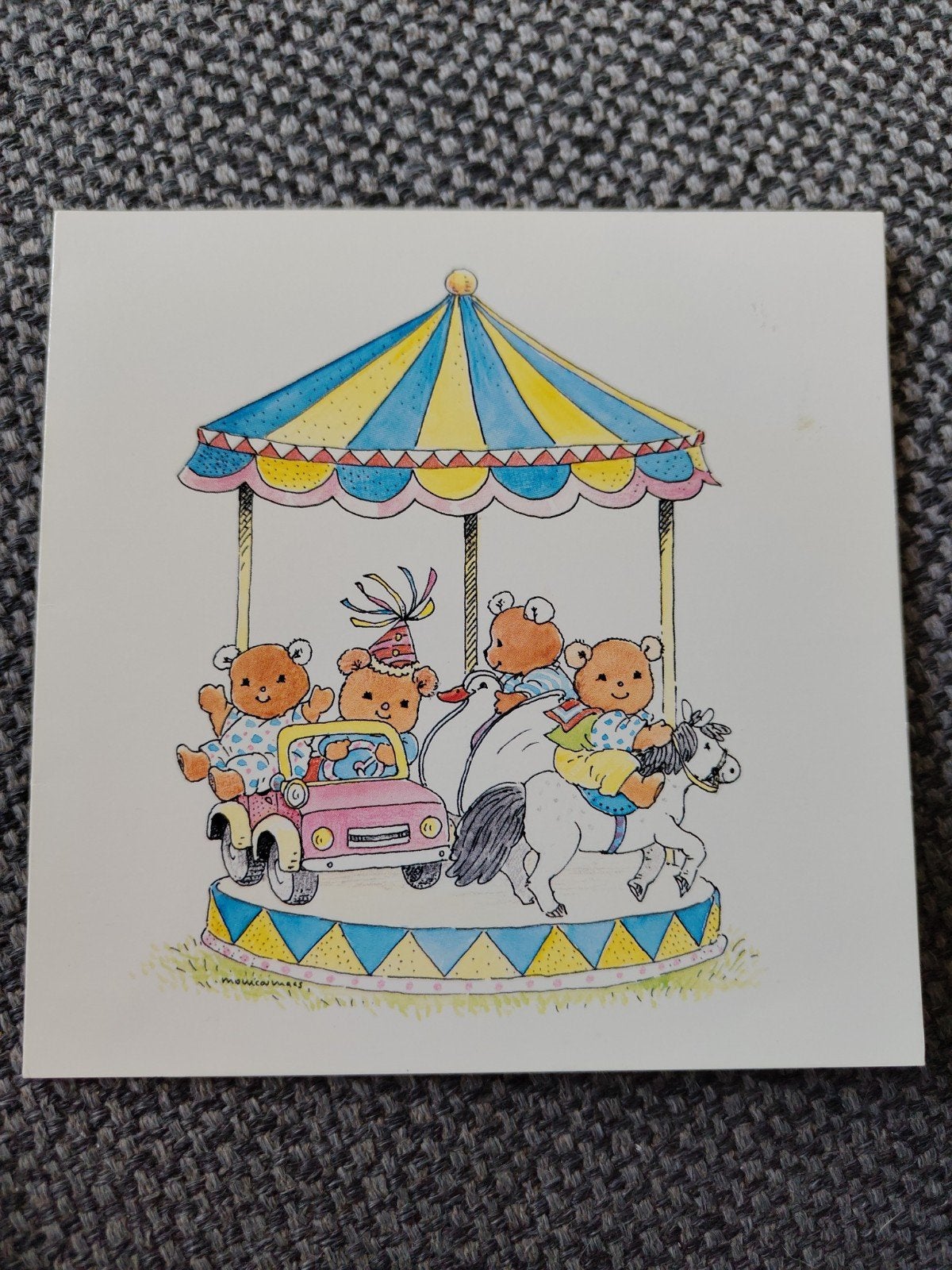 Intercard, Ophalen of Verzenden, 1990 tot 2000, Geboortekaartje