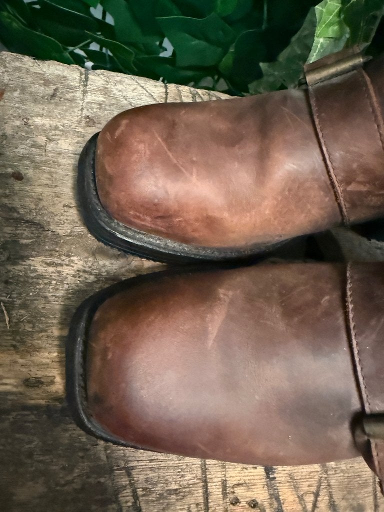 geweldig mooie vintage retro biker boots van Sendra maat 38, Bruin, Nieuw, Ophalen of Verzenden, Sendra