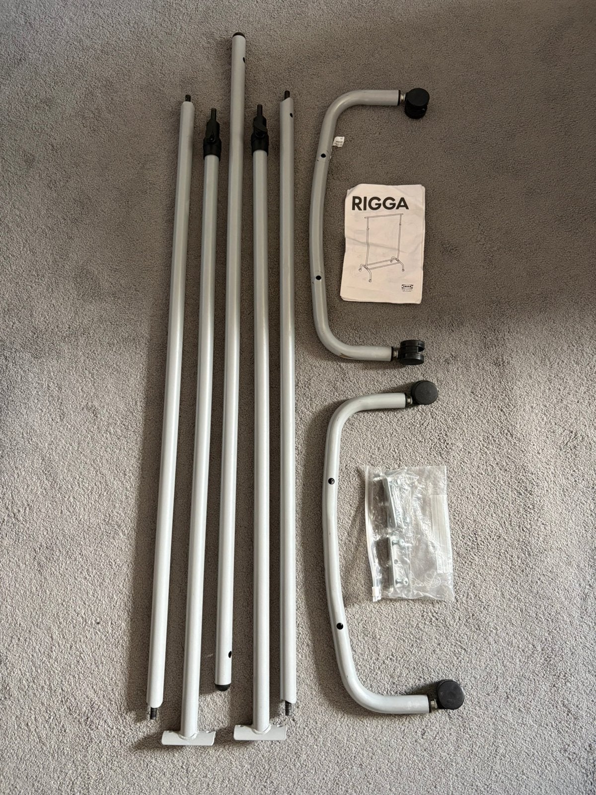Ikea Rigga kledingrek, Ophalen of Verzenden, Zo goed als nieuw