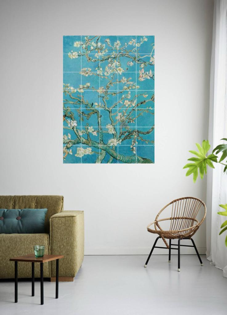 Van Gogh Amandelbloesem Wanddecoratie - Prachtige Muurkunst, Ophalen of Verzenden