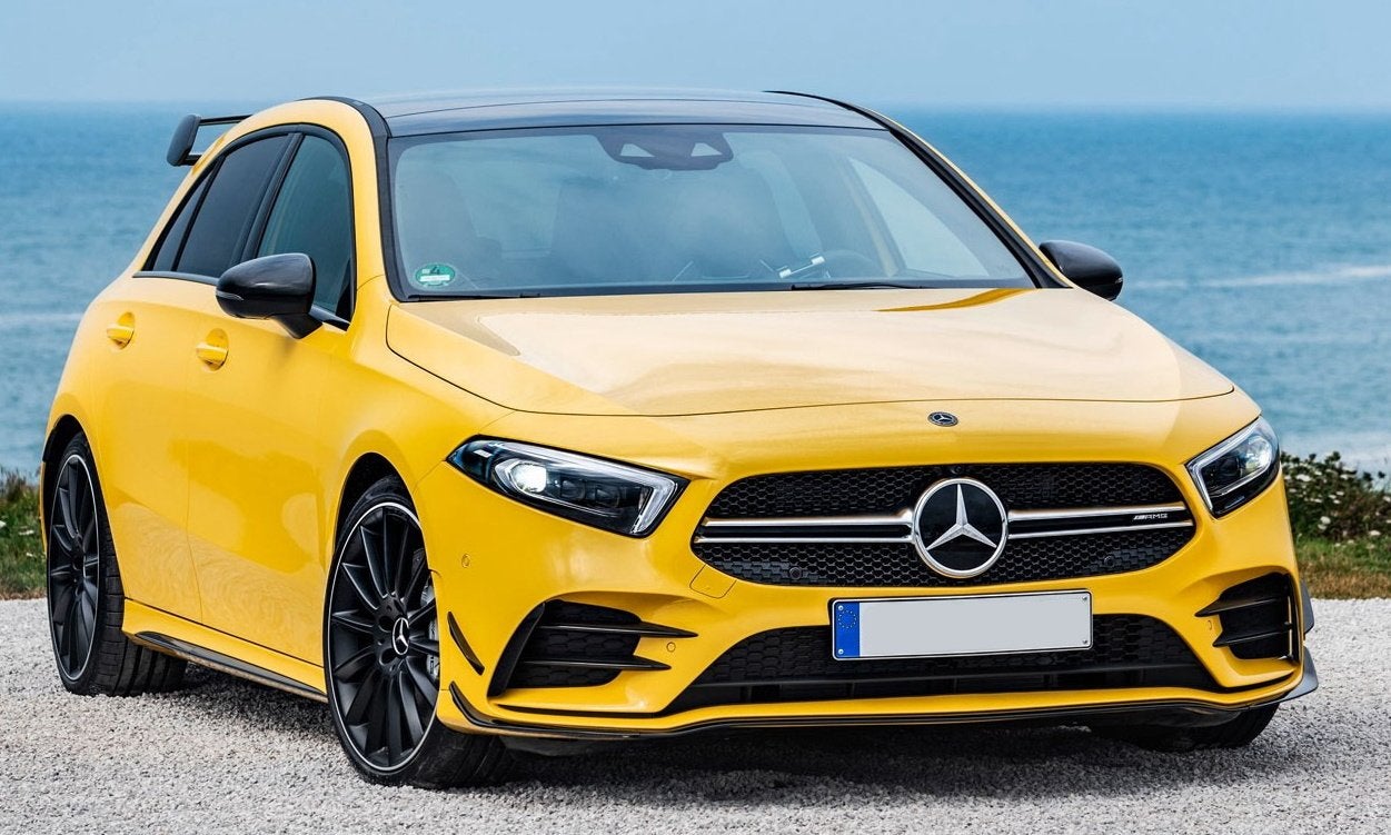 Mercedes A klasse aero front lip AMG, Voor, Mercedes-Benz, Nieuw, Ophalen of Verzenden