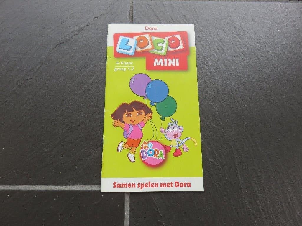 Mini loco Samen spelen met Dora 4-6 jaar, groep 1-2., Ophalen of Verzenden, Zo goed als nieuw, Puzzelen