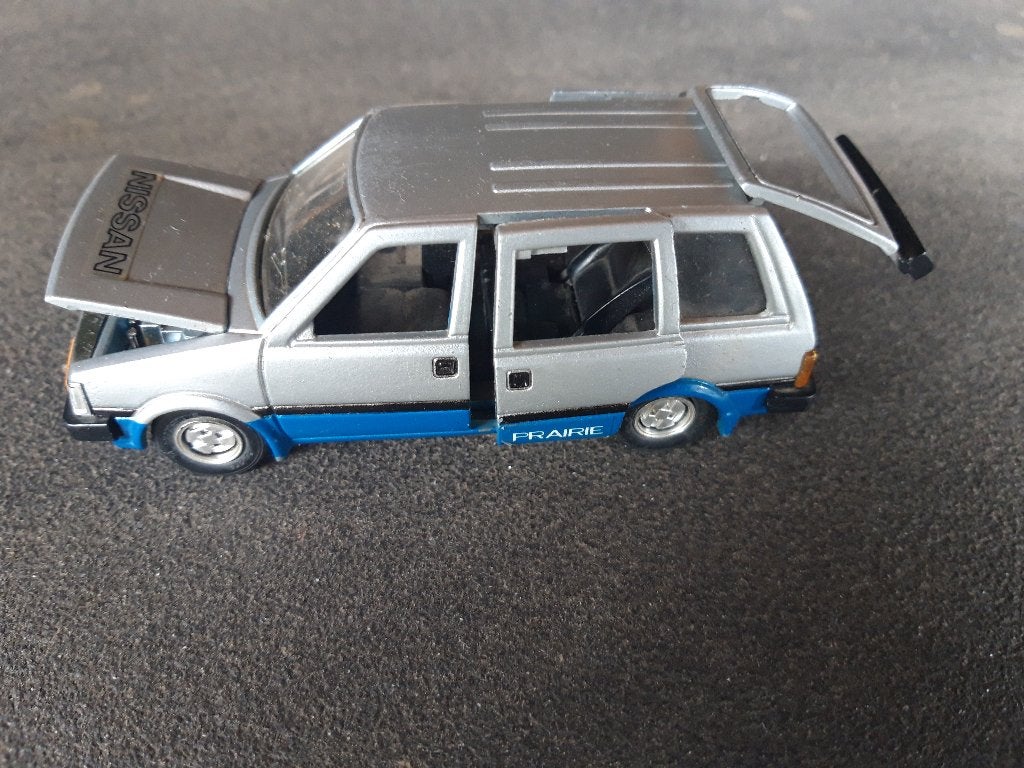 Nissan Prairie 1:43 - Diapet Yonezawa -, Ophalen of Verzenden, Zo goed als nieuw, Auto, Overige merken