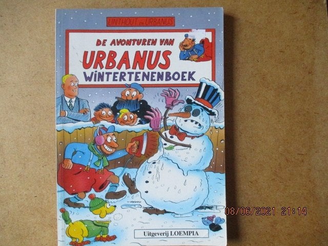 adv4164 urbanus winterboek, Eén stripboek, Ophalen, Gelezen