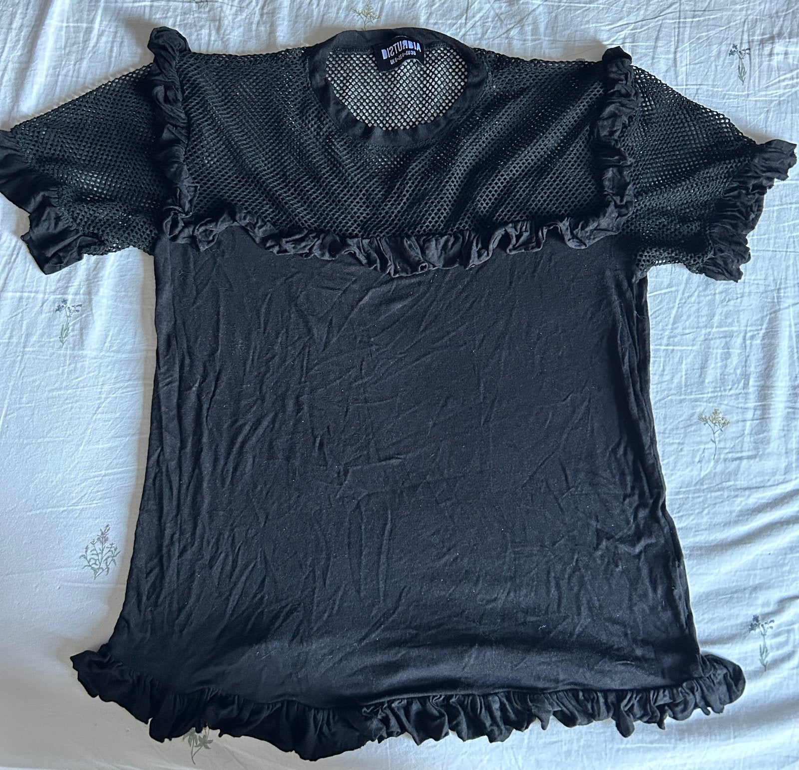 Disturbia shirt, Ophalen of Verzenden, Zo goed als nieuw, Korte mouw