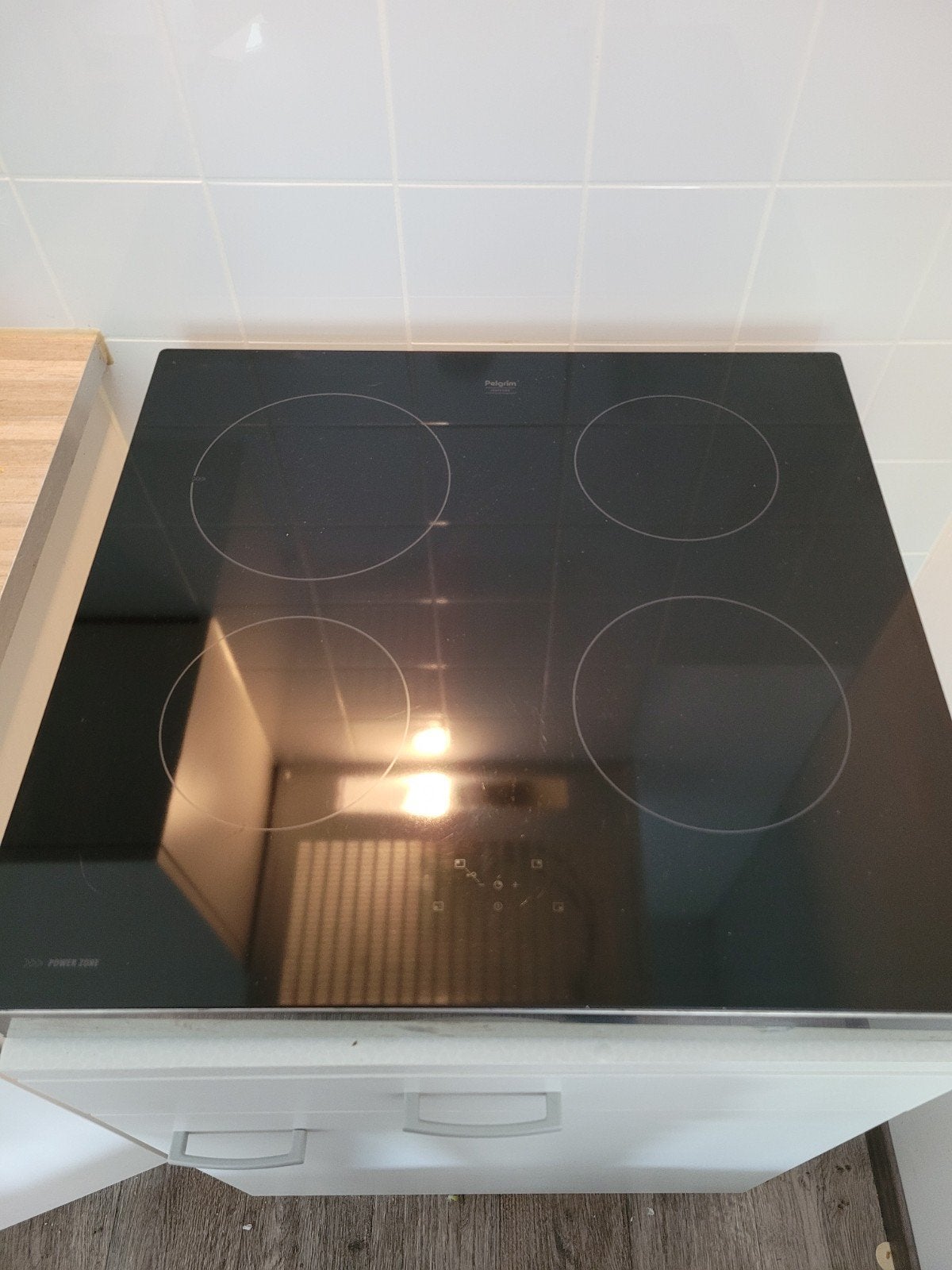Pelgrim PKI260RVS Inductiekookplaat - 4 zones, Zo goed als nieuw, Energieklasse A of zuiniger, Inductie, Vrijstaand