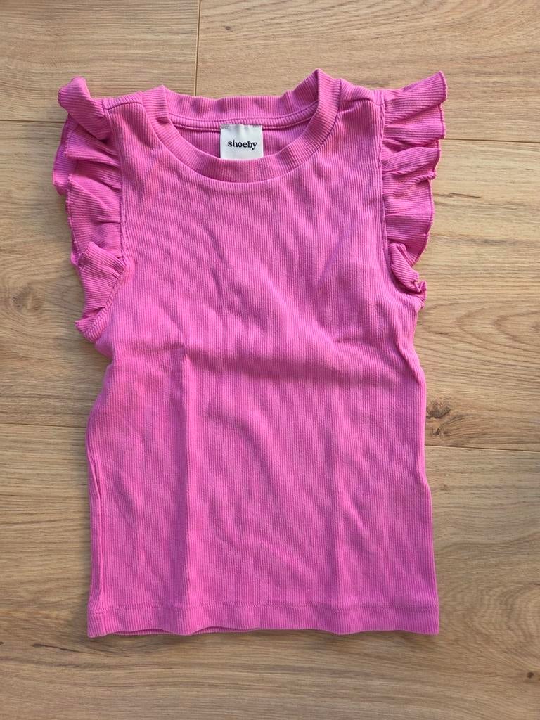 Tshirt Shoeby, maat 122-128, Kinderen en Baby's, Kinderkleding | Maat 122, Meisje, Ophalen of Verzenden, Zo goed als nieuw, Shirt of Longsleeve